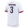 Maillot de Supporter Paris Saint-Germain Presnel Kimpembe 3 Extérieur 2024-25 Pour Homme